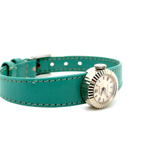 Rolex - Vintage Chameleon Precision Watch - White Gold