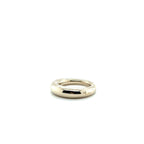 POMELLATO - Bague jonc or blanc champagne
