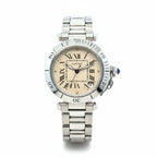 Cartier - Montre Pasha - Acier - 35 mm