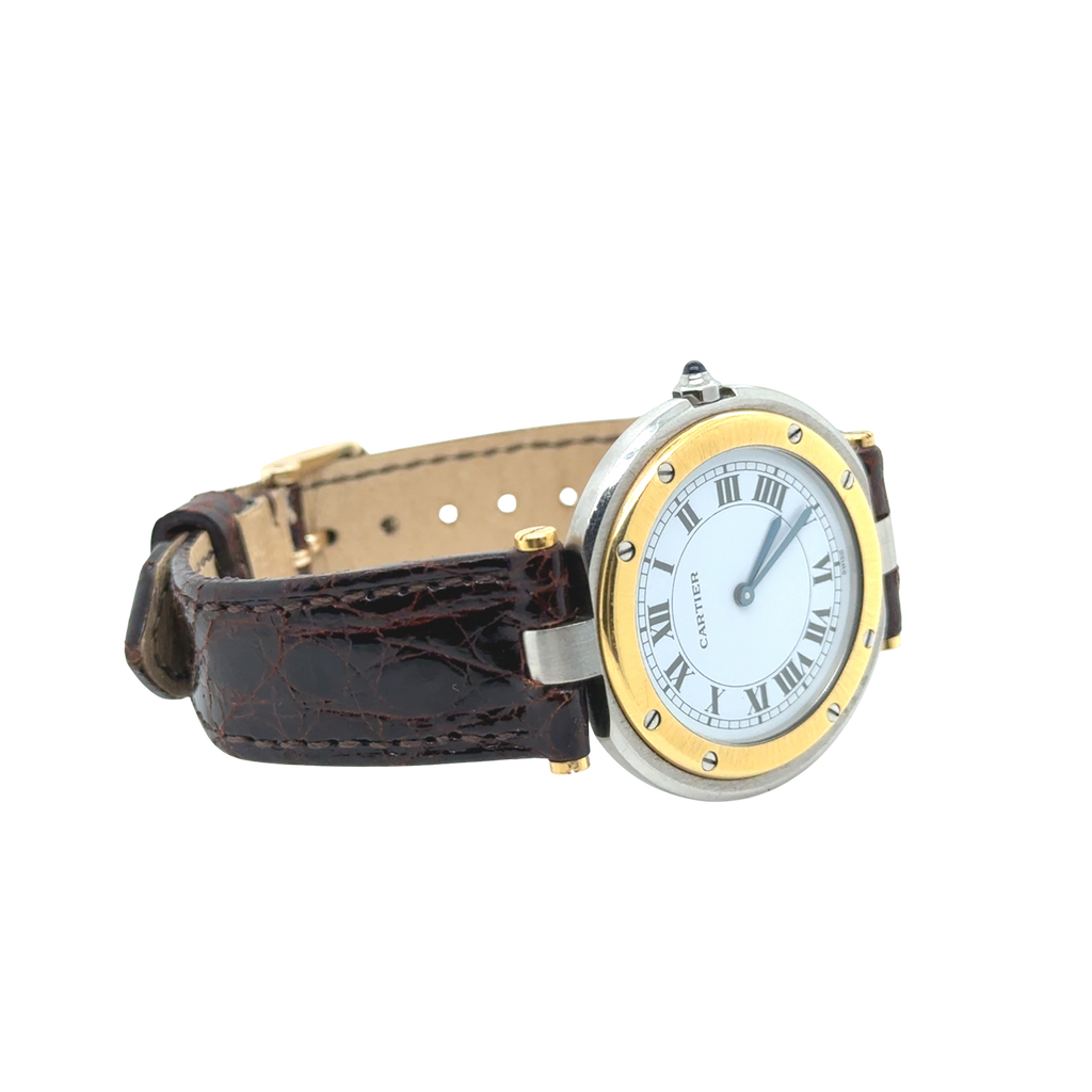 Cartier - Montre Santos Vendome - Or et Acier - Circa 1980