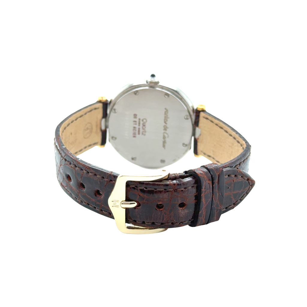 Cartier - Montre Santos Vendome - Or et Acier - Circa 1980