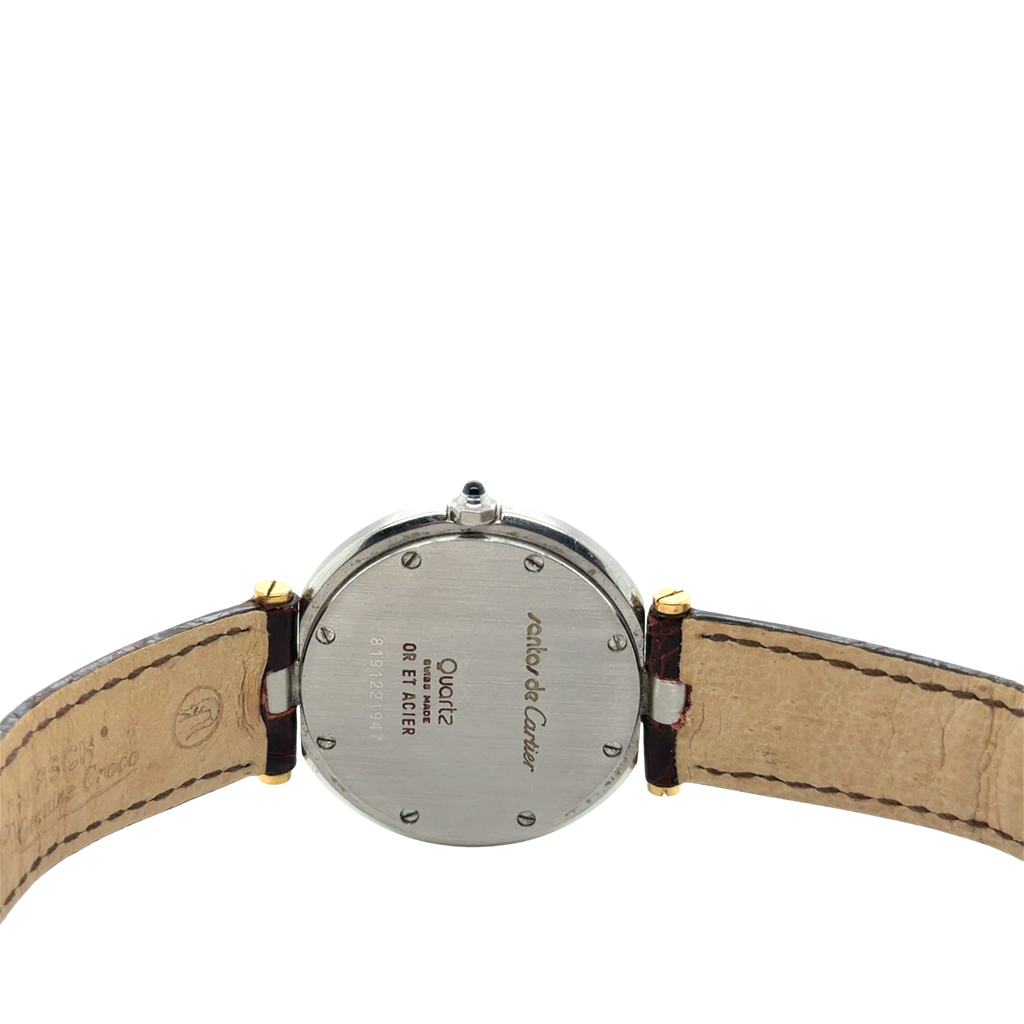 Cartier - Montre Santos Vendome - Or et Acier - Circa 1980