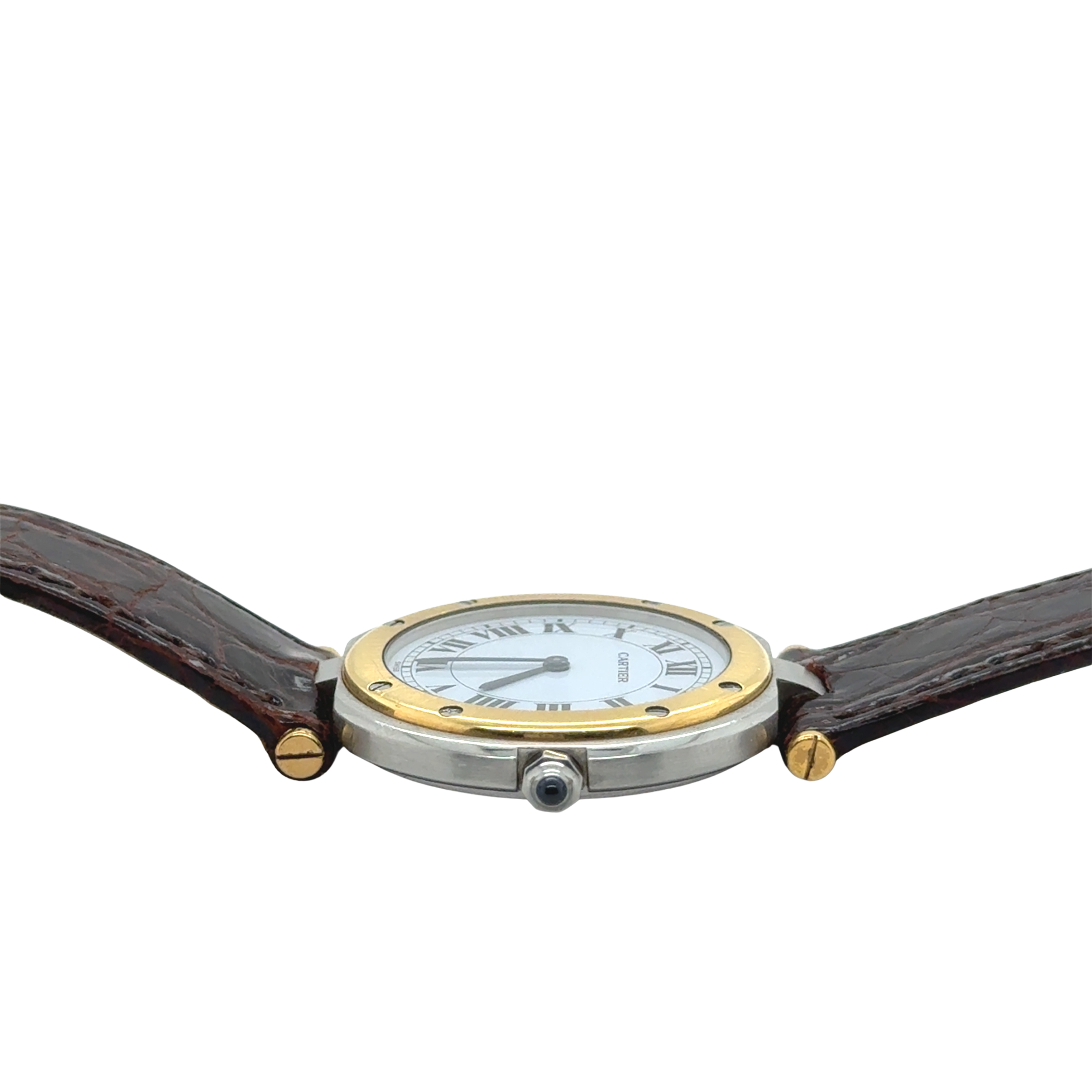 Cartier - Montre Santos Vendome - Or et Acier - Circa 1980