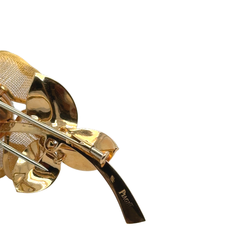 Piaget - Broche «  la trembleuse » - Or jaune  et Diamants - Année 60
