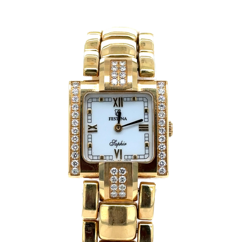 FESTINA - Montre Femme - Or 18 carats