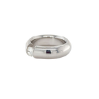 Solitaire - Or blanc et diamant